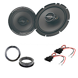 Volkswagen Pioneer 165mm Front or Rear Door Speaker Upgrade Kit