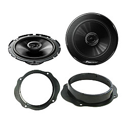 Ford Focus MKII 2004 - 2011 6.3/4" 17cm Front Door Car Speaker Upgrade Kit
