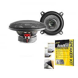 Focal 100AC Access Series 10cm 4" Coaxial Car Speakers with Sound Proofing Deadening Sheet Focal 100AC Access Series 10cm 4" Coaxial Car Speakers with Sound Proofing Deadening Sheet
