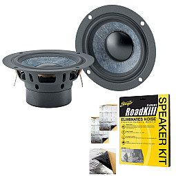 Focal 65SF Slatefiber 2.5" (65 mm) Midrange Speakers With Sound Proofing Deadening Sheet Focal 65SF Slatefiber 2.5" (65 mm) Midrange Speakers With Sound Proofing Deadening Sheet