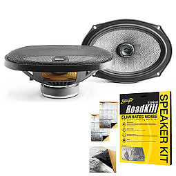 Focal 690AC 6"x9" Access Series 2-Way Car Coaxial Speakers Kit With Sound Proofing Deadening Sheet Focal 690AC 6"x9" Access Series 2-Way Car Coaxial Speakers Kit With Sound Proofing Deadening Sheet