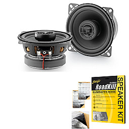 Focal ACX100 4" 2-Way Coaxial Car Audio Speaker Kit Focal ACX100 4" 2-Way Coaxial Car Audio Speaker Kit
