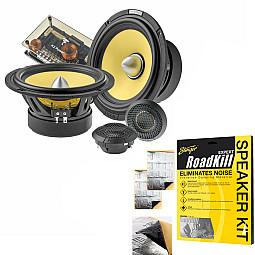 Focal ES165KX2E 6.5" (16.5cm) 2-Way Component 2-ohm Speaker System