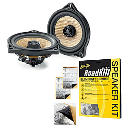 Focal ICT3Y100 4" 2-Way Coaxial Car Speakers With Sound Proofing Sheet For Tesla Model 3 & Model Y Focal ICT3Y100 4" 2-Way Coaxial Car Speakers With Sound Proofing Sheet For Tesla Model 3 & Model Y