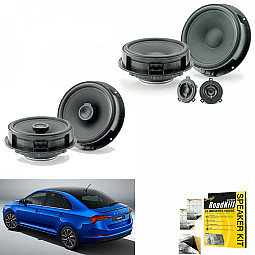Skoda Rapid 2012 - 2021 Front and Rear Focal INSIDE Speaker Upgrade Kit Skoda Rapid 2012 - 2021 Front and Rear Focal INSIDE Speaker Upgrade Kit