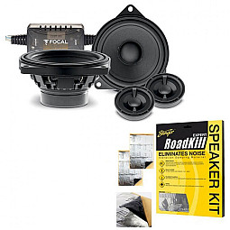 Focal INSIDE ISBMW100 5" 2 Way Component Car Speakers With Sound Proofing Material Focal INSIDE ISBMW100 5" 2 Way Component Car Speakers With Sound Proofing Material