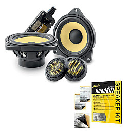 Focal INSIDE ISBMW100K 4" 2 Way Component Speaker System