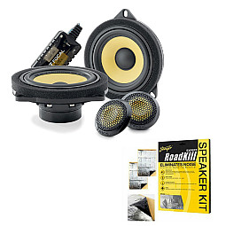 Focal INSIDE ISBMW100KL 4" 2 Way Component Car Speaker System