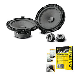 Focal ISPSA165 6.5” (16.5cm) 2-Way Component Car Speaker Kit with Sound Deadening Sheets Focal ISPSA165 6.5” (16.5cm) 2-Way Component Car Speaker Kit with Sound Deadening Sheets