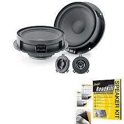 Focal INSIDE ISVW155 Custom Fit 155MM 2-Way Component Volkswagen Speakers With Sound Proofing Sheet Focal INSIDE ISVW155 Custom Fit 155MM 2-Way Component Volkswagen Speakers With Sound Proofing Sheet