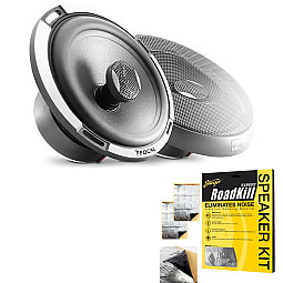 Focal PC165-LE Performance Series 2-way Coaxial 165mm (6.5″) 160w speakers + Sound Deadening Sheets Focal PC165-LE Performance Series 2-way Coaxial 165mm (6.5″) 160w speakers + Sound Deadening Sheets
