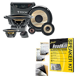 Focal PS165F3E 16.5cm 3 Way Component Car Speaker Kit + Sound Deadening Sheets Focal PS165F3E 16.5cm 3 Way Component Car Speaker Kit + Sound Deadening Sheets