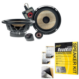 Focal PS165FE 6.5" 16.5cm 2-Way Component Car Speakers Kit + Sound Deadening Sheets Focal PS165FE 6.5" 16.5cm 2-Way Component Car Speakers Kit + Sound Deadening Sheets