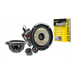 Focal PS165FSE 16.5cm 2-Way Component Car Speaker With Sound Deadening Sheet Focal PS165FSE 16.5cm 2-Way Component Car Speaker With Sound Deadening Sheet