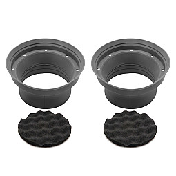 Recoil SPB525 (13cm) 5.25″ Waterproof Silicone Car Speaker Baffle & Isolator Kit