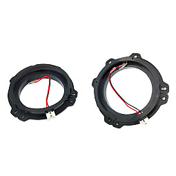 SAHY21 Hyundai Sonata, Santa Fe 6.5" Car Door Speaker Adapters With Plugs