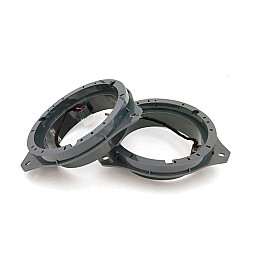 SASZ20 6.5" Front or Rear Door Speaker Adapters With Plugs For Suzuki