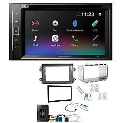 Fiat Ducato 2021 Onwards Pioneer 6.2" Screen USB Bluetooth CD DVD iPod iPhone Stereo Upgrade Pack