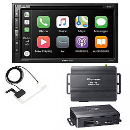 Pioneer 6.8" CD/DVD USB, Apple CarPlay Android Auto DAB Stereo With Navigation Add-on System Pioneer 6.8" CD/DVD USB, Apple CarPlay Android Auto DAB Stereo With Navigation Add-on System