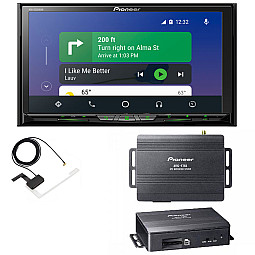Pioneer Wireless Apple CarPlay Android Auto DAB Bluetooth Stereo With Navigation Add-on System Pioneer Wireless Apple CarPlay Android Auto DAB Bluetooth Stereo With Navigation Add-on System