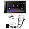 Vauxhall Astra 2010 - 2015 Titan Grey Pioneer 6.2" Screen Bluetooth iPod iPhone Stereo Upgrade Kit