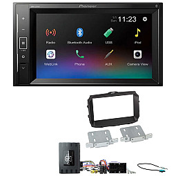 Alfa Romeo Giulietta (2014-2021) Pioneer 6.2" Screen Bluetooth iPod iPhone Stereo Upgrade Pack Alfa Romeo Giulietta (2014-2021) Pioneer 6.2" Screen Bluetooth iPod iPhone Stereo Upgrade Pack