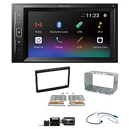 Citroen C2, C3 2005-2009 Pioneer DMH-A240BT 6.2" Screen Bluetooth iPod iPhone Stereo Upgrade Kit Citroen C2, C3 2005-2009 Pioneer DMH-A240BT 6.2" Screen Bluetooth iPod iPhone Stereo Upgrade Kit