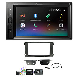 Ford Focus, Mondeo, S-Max Black Pioneer 6.2" Screen Bluetooth iPod iPhone Stereo Upgrade Kit Ford Focus, Mondeo, S-Max Black Pioneer 6.2" Screen Bluetooth iPod iPhone Stereo Upgrade Kit