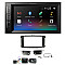 Ford Focus, Mondeo, S-Max Black Pioneer 6.2" Touch Screen Bluetooth iPod iPhone Stereo Upgrade Kit