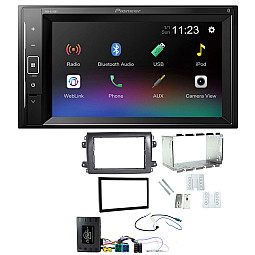 Fiat Ducato 2021 Onwards Pioneer 6.2" Screen Bluetooth iPod iPhone Stereo Upgrade Kit