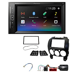 Mazda 2 (2008-2014) Pioneer 6.2" Screen Bluetooth iPod iPhone Stereo Upgrade Pack