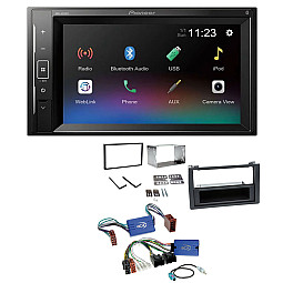Saab 9-3 2006-2014 Pioneer 6.2" Screen Bluetooth iPod iPhone Stereo Upgrade Kit Saab 9-3 2006-2014 Pioneer 6.2" Screen Bluetooth iPod iPhone Stereo Upgrade Kit