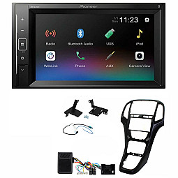 Vauxhall Astra 2010 - 2016 Matt Black Pioneer 6.2" Screen Bluetooth iPod iPhone Stereo Upgrade Kit Vauxhall Astra 2010 - 2016 Matt Black Pioneer 6.2" Screen Bluetooth iPod iPhone Stereo Upgrade Kit