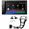 Vauxhall Astra 2010 - 2016 Matt Black Pioneer 6.2" Screen Bluetooth iPod iPhone Stereo Upgrade Kit