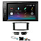 Ford Focus, Mondeo, S-Max Black Pioneer 6.2" Touch Screen Bluetooth iPod iPhone Stereo Upgrade Kit