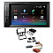 Mazda MX-5 Non-Bose 2006-2008 Pioneer 6.2" Screen Bluetooth iPod iPhone Stereo Upgrade Kit