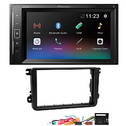 Volkswagen Pioneer 6.2" Screen Bluetooth iPod iPhone Stereo Upgrade Pack