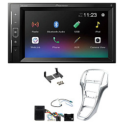 Vauxhall Astra 2010-2015 Silver Pioneer 6.2" Screen Bluetooth iPod iPhone Stereo Upgrade Kit Vauxhall Astra 2010-2015 Silver Pioneer 6.2" Screen Bluetooth iPod iPhone Stereo Upgrade Kit