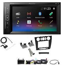 BMW 1 Series 2007 - 2013 Pioneer DAB Digital Radio, 6.2" Screen iPod iPhone Bluetooth Stereo Upgrade Kit BMW 1 Series 2007 - 2013 Pioneer DAB Digital Radio, 6.2" Screen iPod iPhone Bluetooth Stereo Upgrade Kit