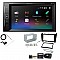 Mercedes C Class 2004 - 2007 Pioneer Double Din with DAB, 6.2" Screen Bluetooth Stereo Upgrade Kit