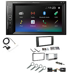 Ford Focus, Fiesta Pioneer DAB Digital Radio, 6.2" Screen Bluetooth iPod iPhone Stereo Upgrade Kit Ford Focus, Fiesta Pioneer DAB Digital Radio, 6.2" Screen Bluetooth iPod iPhone Stereo Upgrade Kit
