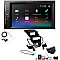 Ford Fiesta 2013 - 2017 Pioneer Double Din with DAB, 6.2" Screen Bluetooth Stereo Upgrade Kit