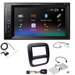 Vauxhall Vivaro (2014-2018) Pioneer DAB Digital Radio, 6.2" Screen Bluetooth Stereo Upgrade Kit Vauxhall Vivaro (2014-2018) Pioneer DAB Digital Radio, 6.2" Screen Bluetooth Stereo Upgrade Kit