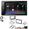 VW Polo 9N3 2005-2009 Pioneer Double Din With DAB 6.2" Screen Bluetooth Stereo Upgrade Kit