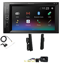 Toyota Alphard 2002 - 2008 Pioneer DAB Digital Radio, 6.2" Screen Bluetooth Stereo Upgrade Kit