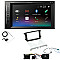 VW Transporter 2009-2015 Pioneer DAB Digital Radio 6.2" Screen iPod iPhone Bluetooth Stereo Upgrade Kit
