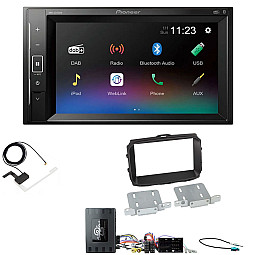 Alfa Romeo Giulietta (2014-2021) Pioneer DAB Digital Radio, 6.2" Screen iPod iPhone Bluetooth Stereo Upgrade Pack Alfa Romeo Giulietta (2014-2021) Pioneer DAB Digital Radio, 6.2" Screen iPod iPhone Bluetooth Stereo Upgrade Pack