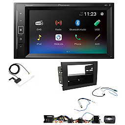 Audi A4 (2001-2008) Pioneer DAB Digital Radio, 6.2" Screen iPod iPhone Bluetooth Stereo Upgrade Pack Audi A4 (2001-2008) Pioneer DAB Digital Radio, 6.2" Screen iPod iPhone Bluetooth Stereo Upgrade Pack