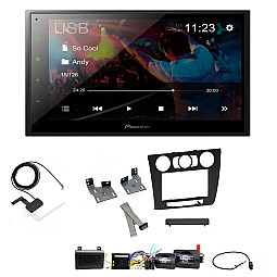 BMW 1 Series 2007 - 2013 Pioneer 6.8" Screen Bluetooth iPod iPhone WebLink USB DAB Radio Upgrade Kit BMW 1 Series 2007 - 2013 Pioneer 6.8" Screen Bluetooth iPod iPhone WebLink USB DAB Radio Upgrade Kit