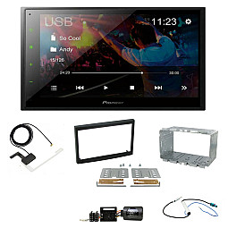 Citroen C2, C3 2005-2009 Pioneer DMH-A340DAB 6.8" Screen Bluetooth WebLink USB DAB Radio Upgrade Kit Citroen C2, C3 2005-2009 Pioneer DMH-A340DAB 6.8" Screen Bluetooth WebLink USB DAB Radio Upgrade Kit